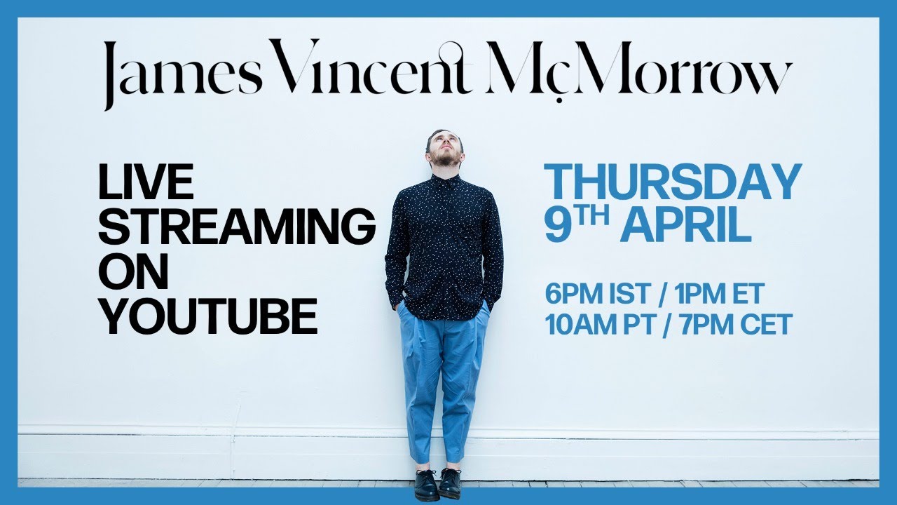 Playing 1st album Early In The Morning start to finish | James Vincent McMorrow | #stayhome #withme