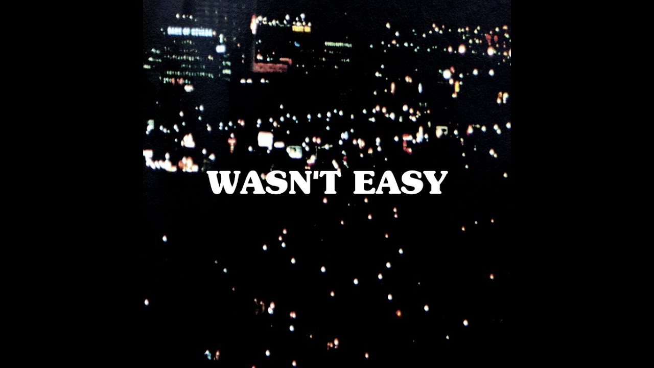 Sorry Girls - Wasn't Easy (Official Lyric Video)