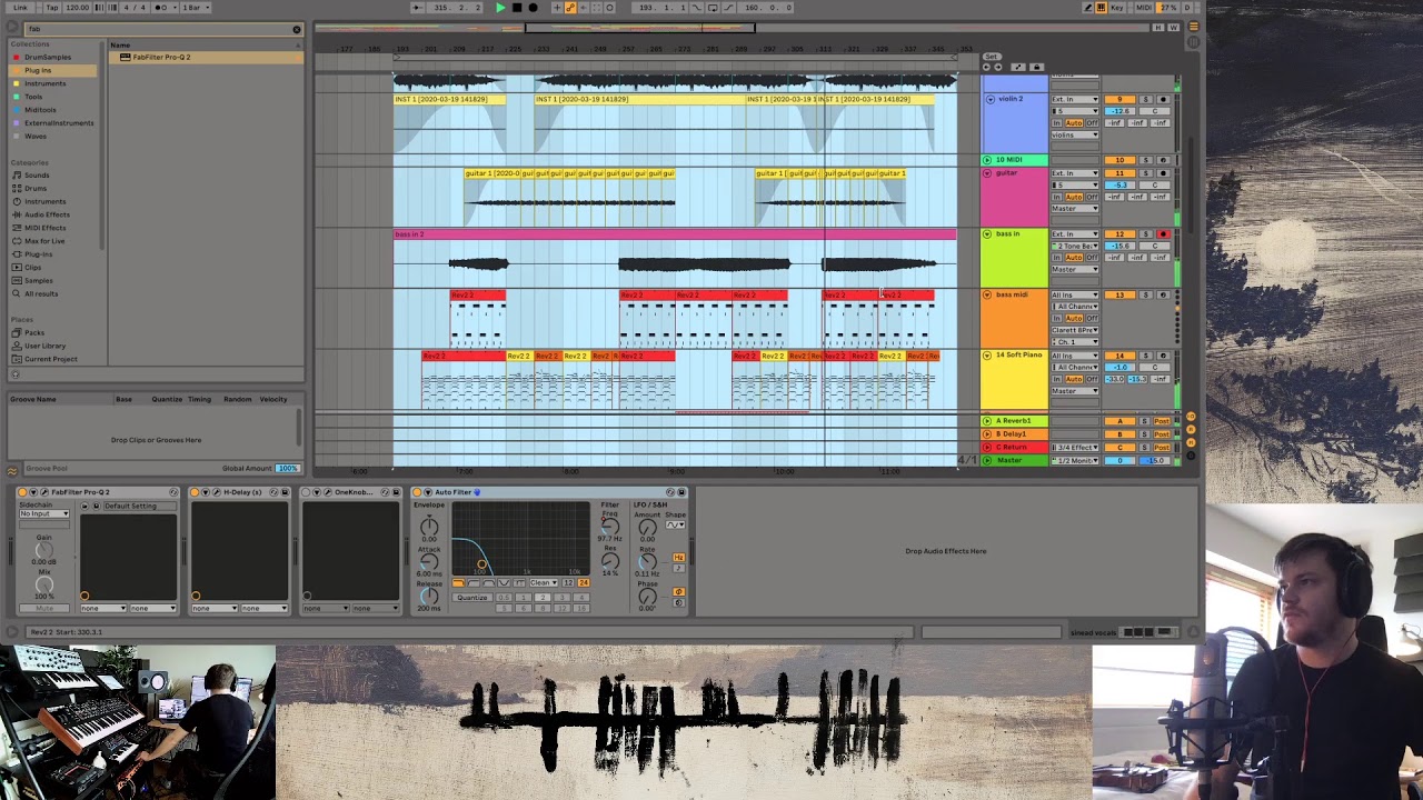 Daithi // Pt.2 Creating a track from scratch live