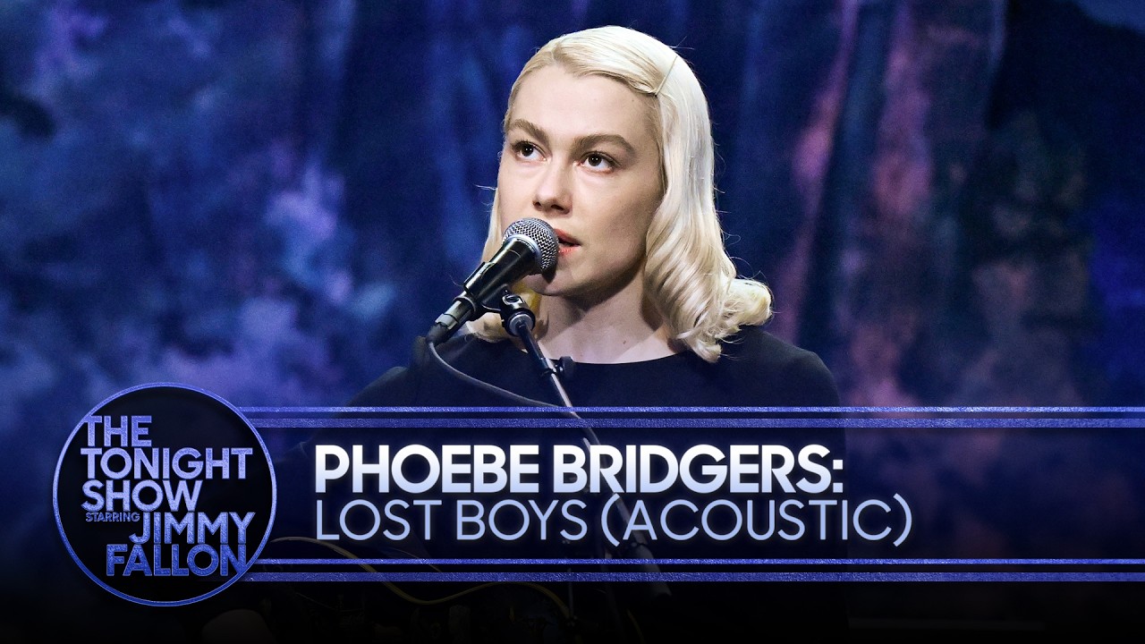 Phoebe Bridgers: Lost Boys (Acoustic) | The Tonight Show Starring Jimmy Fallon