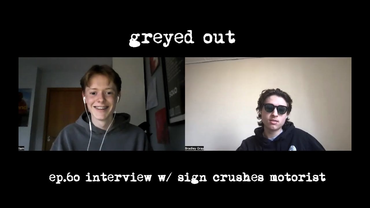sign crushes motorist Talks Slowcore, Boyhood, and Poetry