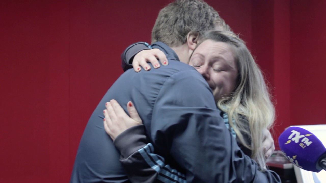 John Grant Surprises Claire Beck - LIVE on air.