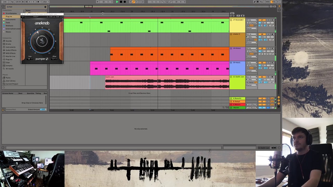 Daithi // creating a track from scratch live