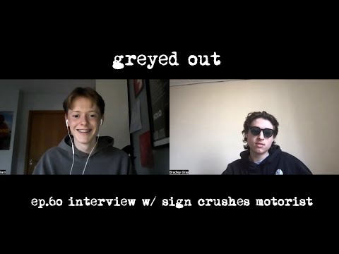 sign crushes motorist Talks Slowcore, Boyhood, and Poetry