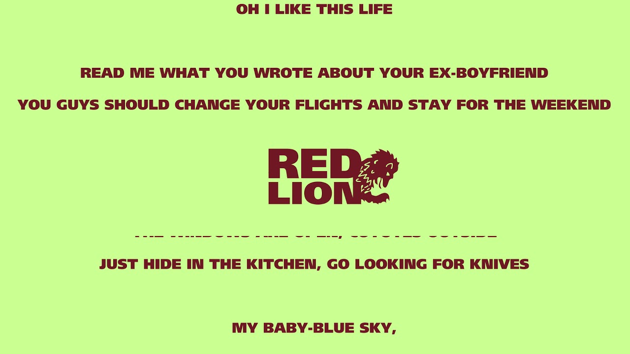 Sorcha Richardson - Red Lion
