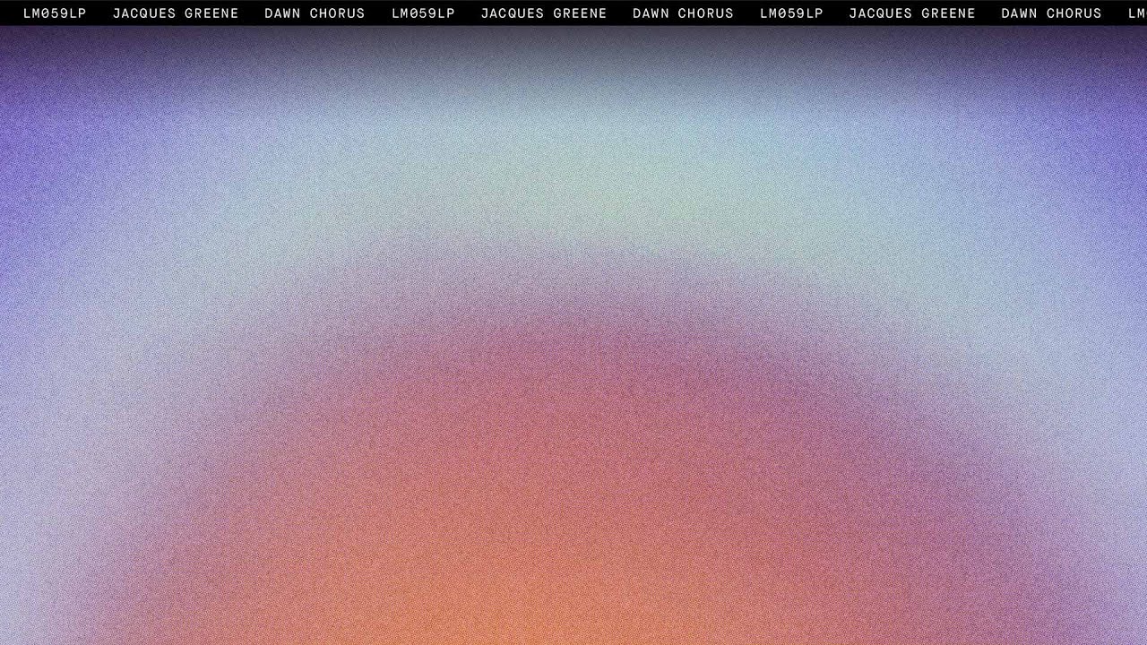 Jacques Greene - For Love