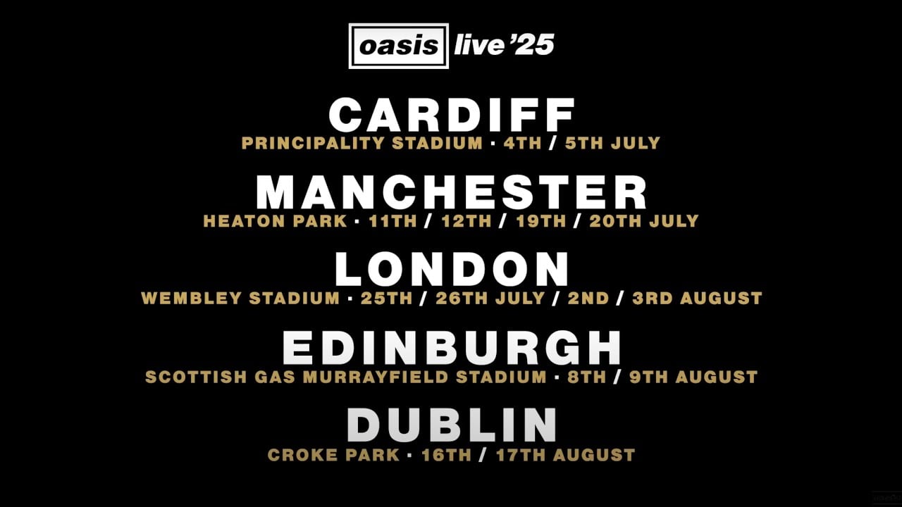 Oasis Live '25 - UK & Ireland [Official Trailer]