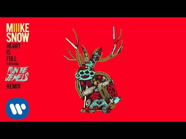 Miike Snow - Heart Is Full feat. Run The Jewels Remix (Official Audio)