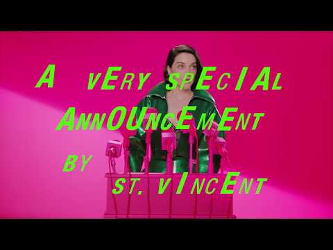 St. Vincent - A Very Special Announcement