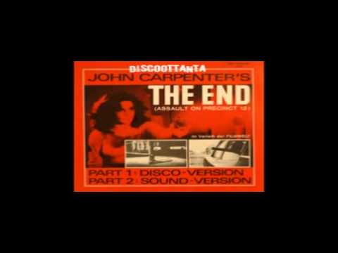 1983. THE END. JOHN CARPENTER. DISCO VERSION.