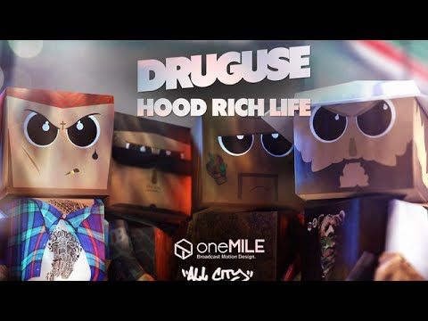 Druguse - Hood Rich Life (ACDRUGS12x1) Out on All City 12/Digital