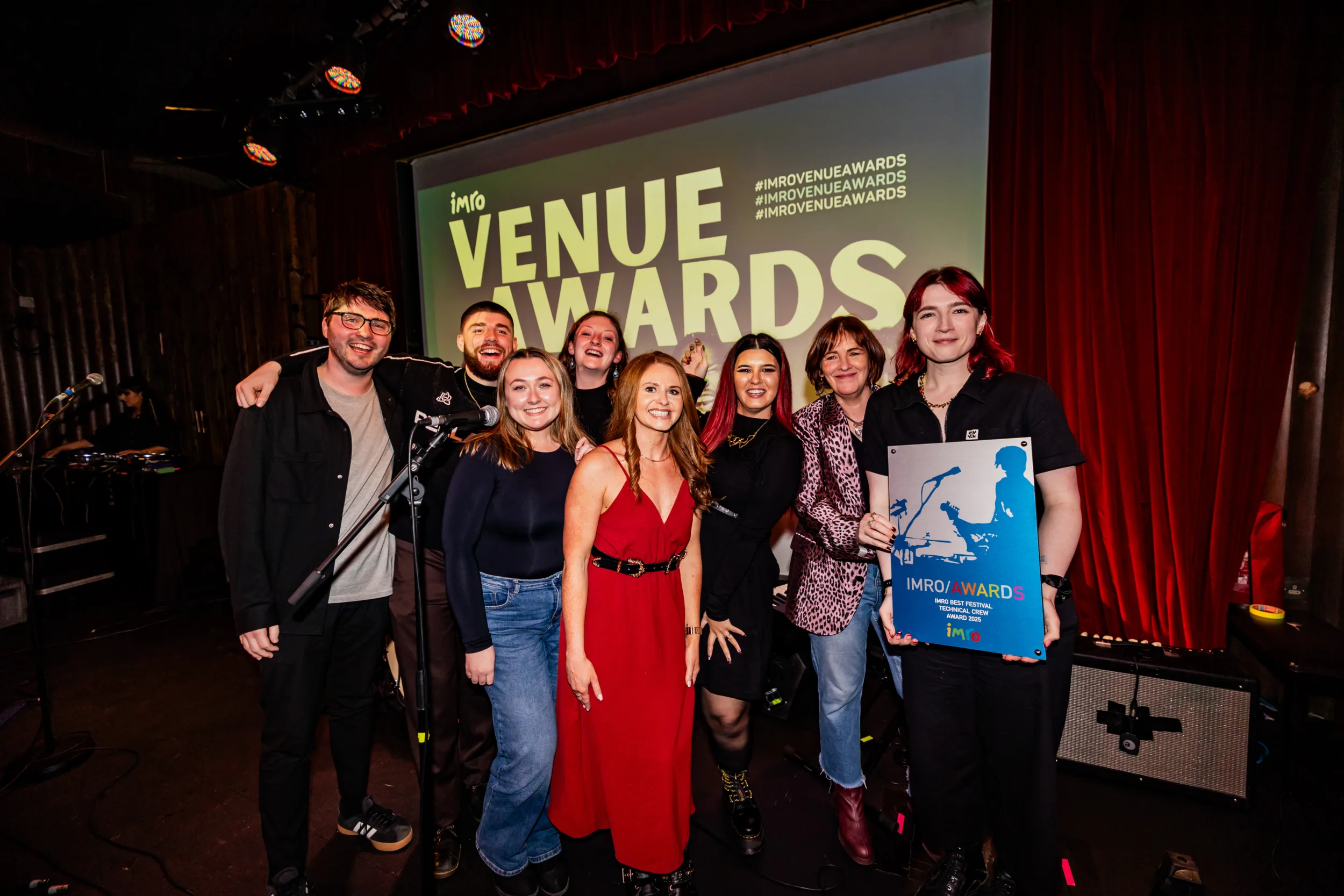 Electric Picnic won best Tech Crew at the IMRO Venue Awards 2025 - ©Glen Bollard